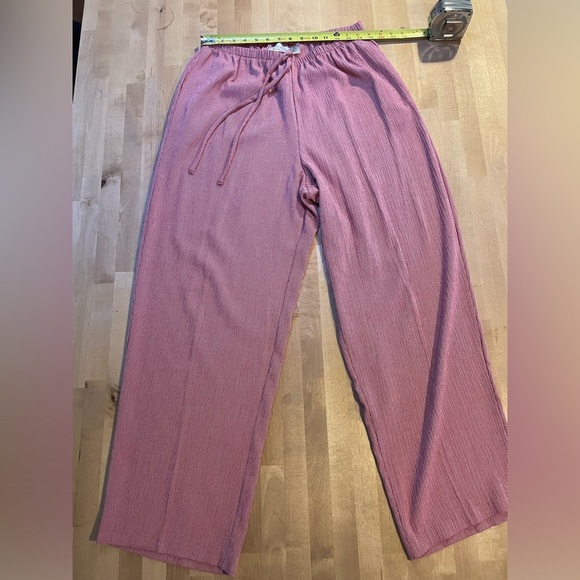 NWT Kathie Lee Woman Vintage Pant Shirt Matching Set Red Checked Size 14-20W - Picture 14 of 16